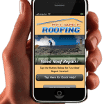 Sayville Roofer Mobile Design