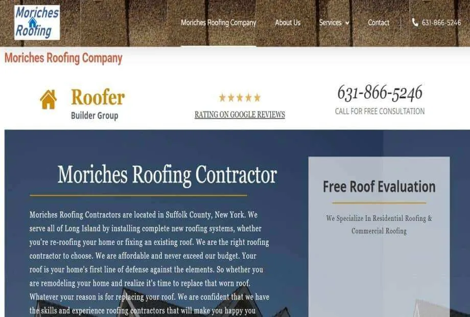 Moriches roofing
